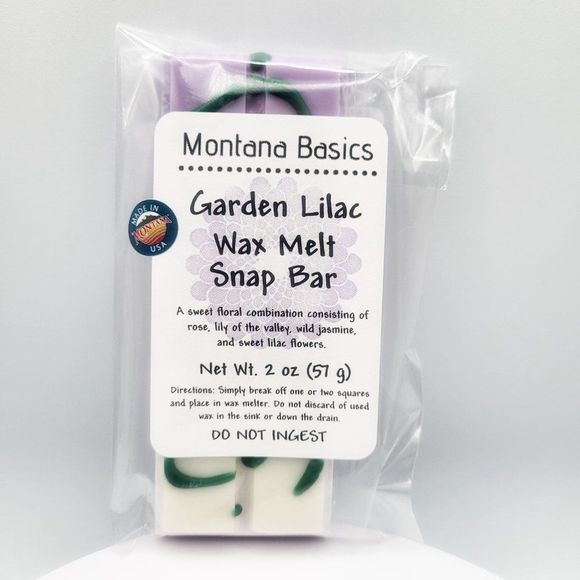 Hand Crafted Other - Garden Lilac - Wax Melt Snap Bar